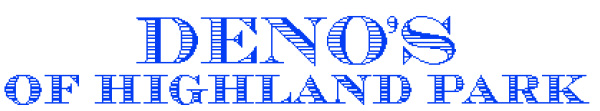 Deno's of Highland Park logo
